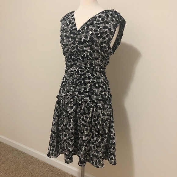 IMNYC Patterned Ruched Dress - Picture 3 of 7